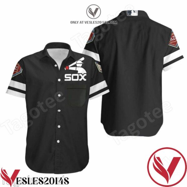 Chicago White Sox Spring Training Team Black Hawaiian Shirt, Unique Gifts For Friends - Vesles2014S 1