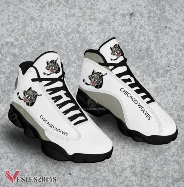 Chicago Wolves Club Air Jordan 13 Shoes, Best Sneaker Gifts For Fans - Vesles2014s 1