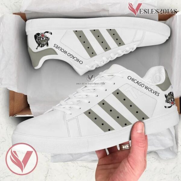 Chicago Wolves Hockey Stan Smith Shoes For Men And Womens - Vesles2014s