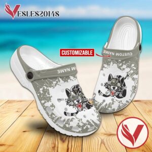 Chicago Wolves Logo Crocs Clogs, Unique Footwear For Fans
