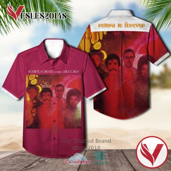 Chick Corea No Mystery Casual Hawaiian Shirt, Best Gifts For Summer Vesles2014S 1