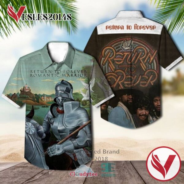 Chick Corea Romantic Warrior Casual Hawaiian Shirt, Best Gifts For Summer Vesles2014S