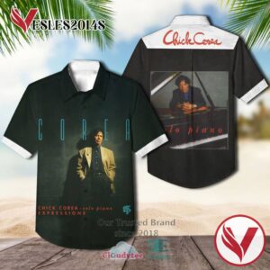 Chick Corea Solo Piano Casual Hawaiian Shirt, Best Gifts For Summer Vesles2014S