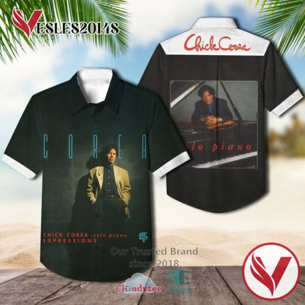 Chick Corea Solo Piano Casual Hawaiian Shirt, Best Gifts For Summer Vesles2014S
