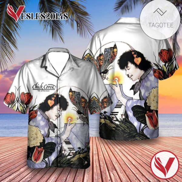 Chick Corea The Leprechaun Album Cover Hawaiian Shirt, Best Gift For Music Lovers Vesles2014S