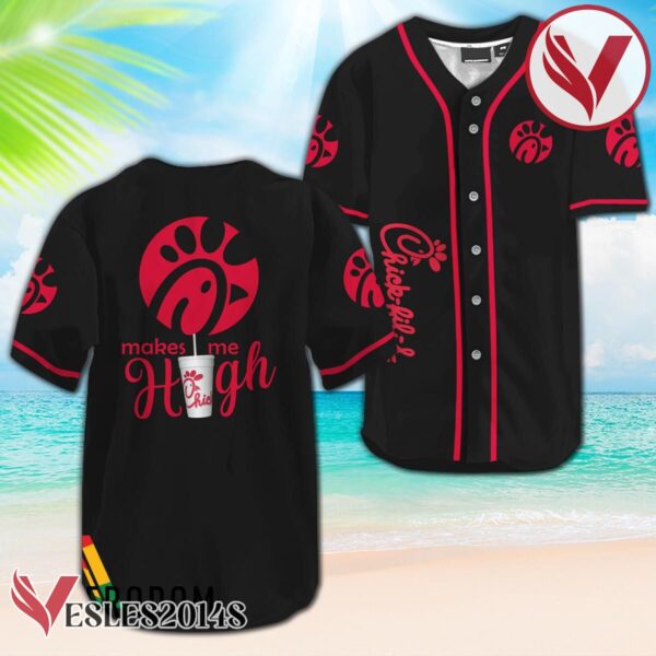 Chick Fil A Make Me High Baseball Jersey, Perfect Gifts For Fans - Vesles2014S