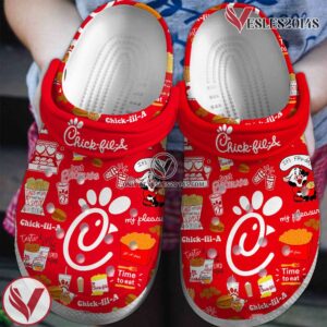 Chick-fil-A Crocs Crocband Clogs Shoes Comfortable For Men Women and Kids, Unique Gift From  Vesles2014S