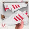 Chick-fil-A Logo Print Stan Smith Shoes, Unique Sneaker For Fans - Vesles2014s