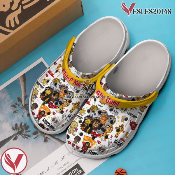 Chief Keef MusicCrocs Crocband Clogs Shoes, Unique Gifts For Fans - Vesles2014S 3