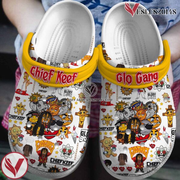 Chief Keef MusicCrocs Crocband Clogs Shoes, Unique Gifts For Fans - Vesles2014S