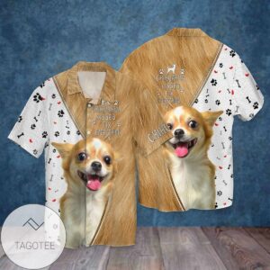 Chihuahua Dog Chihuahua Kisses Fix Everything For Men And Women Graphic Print Short Sleeve Hawaiian Casual Shirt Vesles2014S 1