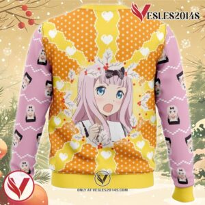 Chika Fujiwara Kaguya-sama Love Is War Ugly Christmas Sweater, Unique Christmas Gift For Fans - Vesles2014S 1