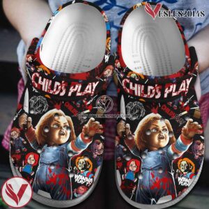 Child’s Play Movie Halloween Crocs Crocband Clogs Shoes Comfortable For Men Women and Kids Style 2 - Vesles2014S