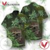 Chilling Sloth Hawaiian Graphic Print Short Sleeve Hawaiian Casual Shirt Vesles2014S