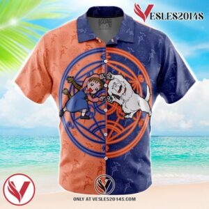 Chimera V2 Fullmetal Alchemist Hawaiian Button Up Shirt, Perfect Gifts For Anime Lovers - Vesles2014S 1