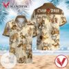Chip and Dale Hawaiian Graphic Print Short Sleeve Hawaiian Casual Shirt Vesles2014S