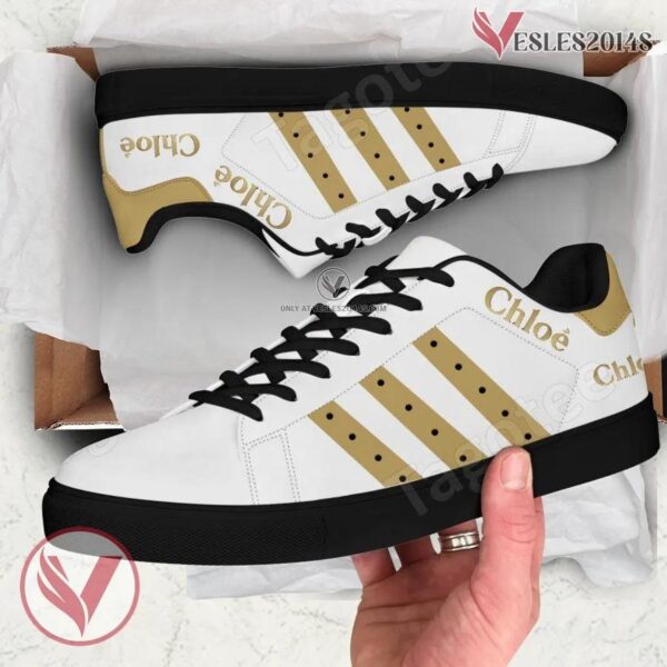 Chloé Logo Print Stan Smith Shoes, Unique Sneaker For Fans - Vesles2014s 1