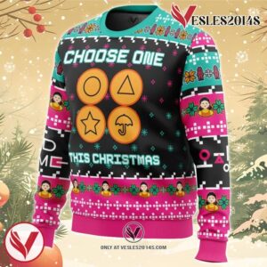Choose One This Christmas Squid Game Christmas Sweater 1