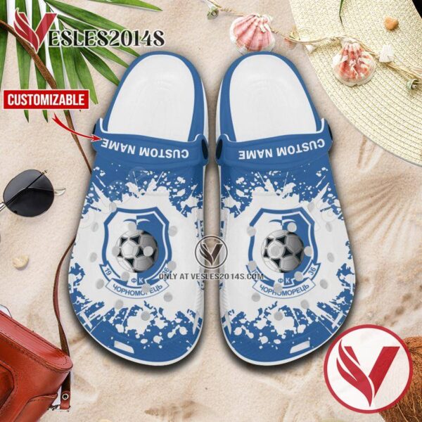 Chornomorets Odessa Crocs Clogs, Unique Footwear For Fans 1