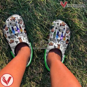 Chris Brown Music Crocs Crocband Clogs Shoes, Unique Gifts For Fans Style 1 - Vesles2014S 4