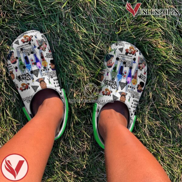 Chris Brown Music Crocs Crocband Clogs Shoes, Unique Gifts For Fans Style 1 - Vesles2014S 4