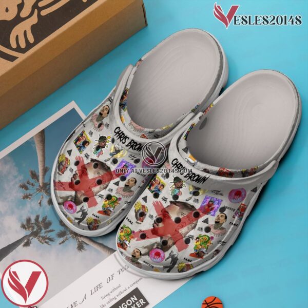 Chris Brown Music Crocs Crocband Clogs Shoes, Unique Gifts For Fans Style 2 - Vesles2014S 3