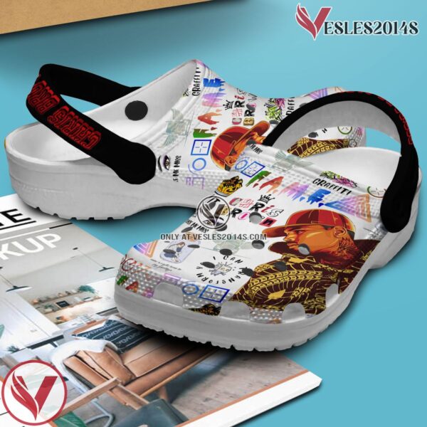 Chris Brown Music Crocs Crocband Clogs Shoes, Unique Gifts For Fans Style 5 - Vesles2014S 3