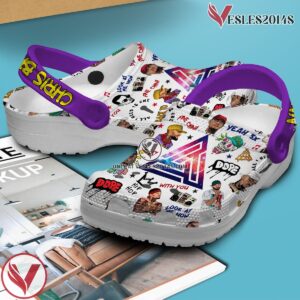 Chris Brown Music Crocs Crocband Clogs Shoes, Unique Gifts For Fans Style 7 - Vesles2014S 3