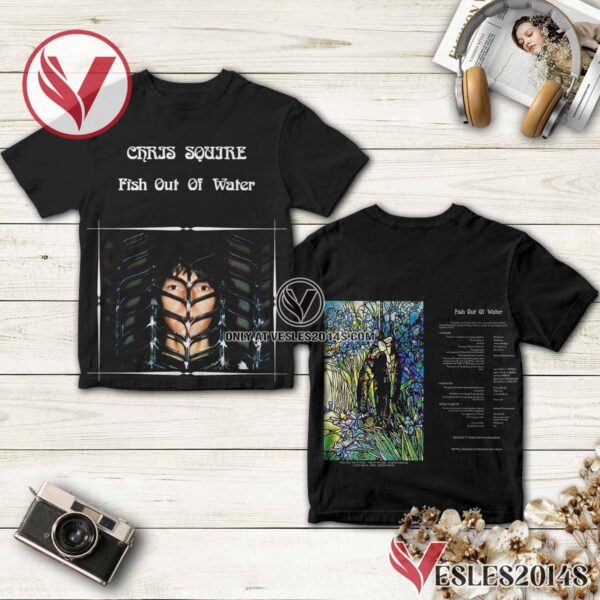 Chris Squire Fish Out Of Water Album Cover Shirt, Unique Gifts For Music Lovers - Vesles2014S