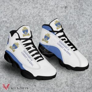 Christ the King Seminary Logo Air Jordan 13 Shoes, Best Sneaker Gifts For Fans - Vesles2014s