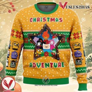 Christmas Adventure Adventure Time Ugly Christmas Sweater, Unique Christmas Gift For Fans - Vesles2014S