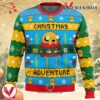 Christmas Adventure Time Ugly Christmas Sweater, Unique Christmas Gift For Fans - Vesles2014S