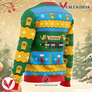Christmas Adventure Time Ugly Christmas Sweater, Unique Christmas Gift For Fans - Vesles2014S 2