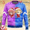 Christmas Akihito And Mirai Beyond the Boundary Ugly Christmas Sweater, Unique Christmas Gift For Fans - Vesles2014S