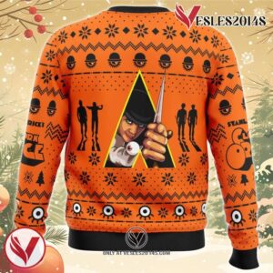 Christmas Alex A Clockwork Orange Ugly Christmas Sweater, Unique Christmas Gift For Fans - Vesles2014S 1