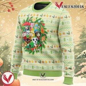 Christmas Animal Festival Animal Crossing Ugly Christmas Sweater, Unique Christmas Gift For Fans - Vesles2014S 1