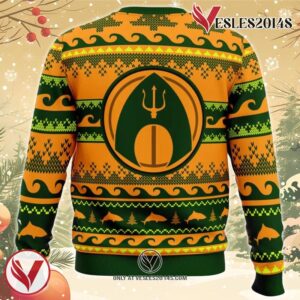 Christmas Aquaman DC Comics Ugly Christmas Sweater, Unique Christmas Gift For Fans - Vesles2014S 1
