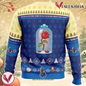 Christmas Beauty and the Beast Disney Ugly Christmas Sweater, Unique Christmas Gift For Fans - Vesles2014S 3