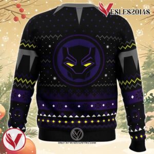 Christmas Black Panther Ugly Christmas Sweater, Unique Christmas Gift For Fans - Vesles2014S 1