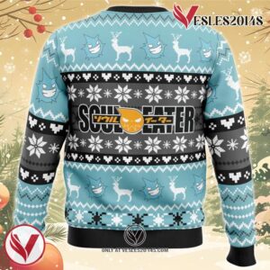 Christmas  Black Star Soul Eater Ugly Christmas Sweater, Unique Christmas Gift For Fans - Vesles2014S 3