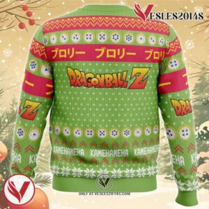 Christmas Broly Dragon Ball Z Ugly Christmas Sweater, Unique Christmas Gift For Fans - Vesles2014S 3