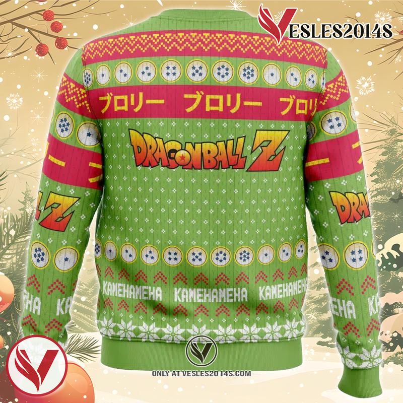 Christmas Broly Dragon Ball Z Ugly Christmas Sweater, Unique Christmas Gift For Fans - Vesles2014S 3