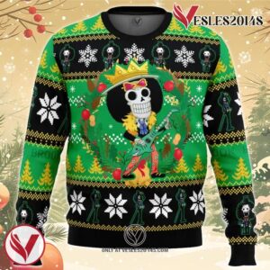 Christmas Brook One Piece Ugly Christmas Sweater, Unique Christmas Gift For Fans - Vesles2014S