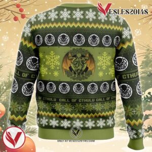 Christmas Call of Cthulu Board Games Ugly Christmas Sweater, Unique Christmas Gift For Fans - Vesles2014S 1