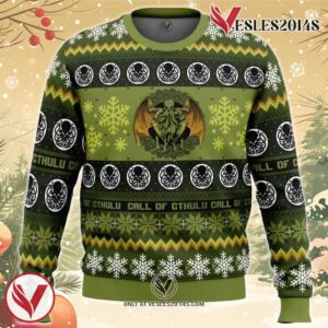 Christmas Call of Cthulu Board Games Ugly Christmas Sweater, Unique Christmas Gift For Fans - Vesles2014S