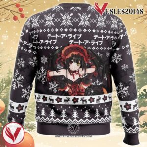 Christmas Can I Eat That Date A Live Ugly Christmas Sweater, Unique Christmas Gift For Fans - Vesles2014S 1