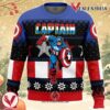 Christmas Captain America Marvel Comics Ugly Christmas Sweater, Unique Christmas Gift For Fans - Vesles2014S