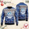 Christmas Cheers With Busch Light Beer Ugly Sweater, Unique Winter Outfits For Fans - Vesles2014S  1