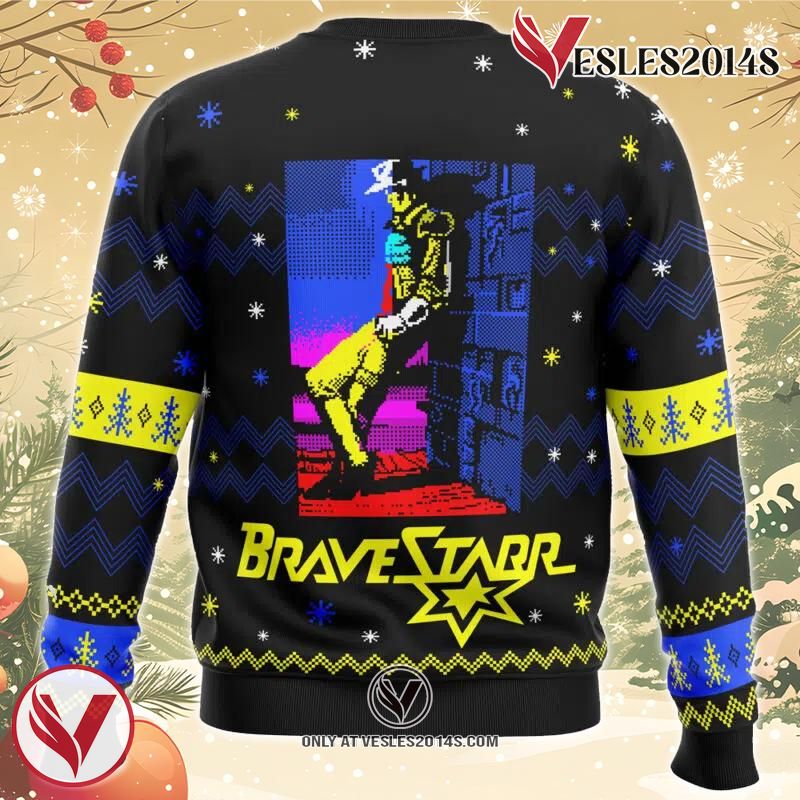 Christmas Cowboy Bravestarr Ugly Christmas Sweater, Unique Christmas Gift For Fans - Vesles2014S 1
