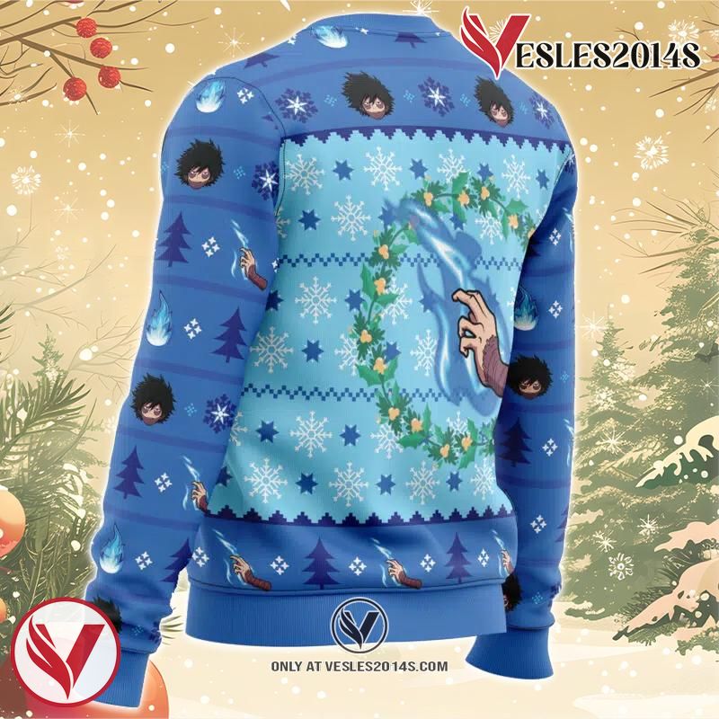 Christmas Dabi My Hero Academia Ugly Christmas Sweater, Unique Christmas Gift For Fans - Vesles2014S 2